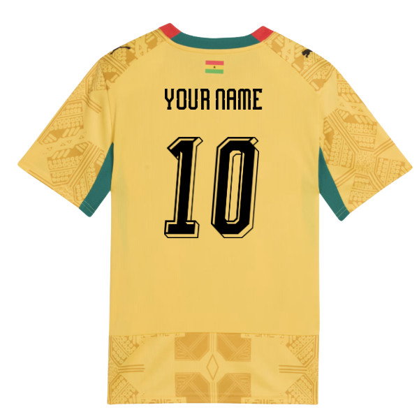 2026-2027 Ghana Away Shirt (Kids) (Your Name)-SoccerKits Hub | Buy Soccer Jerseys Online